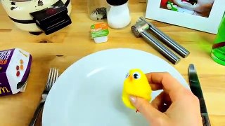 Happy EASTER Baby Chicks burned with a WAFFLE IRON! Kluna Tik Dinner Parody! ASMR eating sounds!