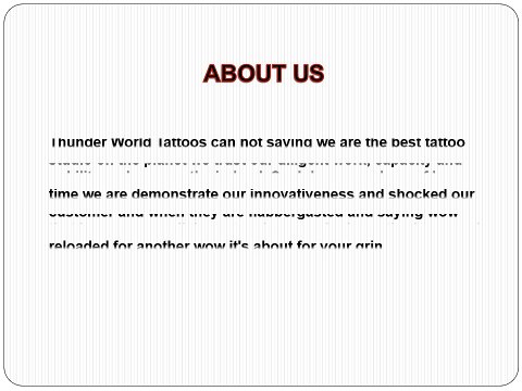 Best Tattoo Parlour in Kolkata - Thunder World Tattoos