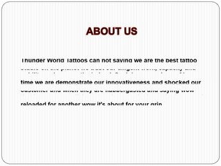Best Tattoo Parlour in Kolkata - Thunder World Tattoos