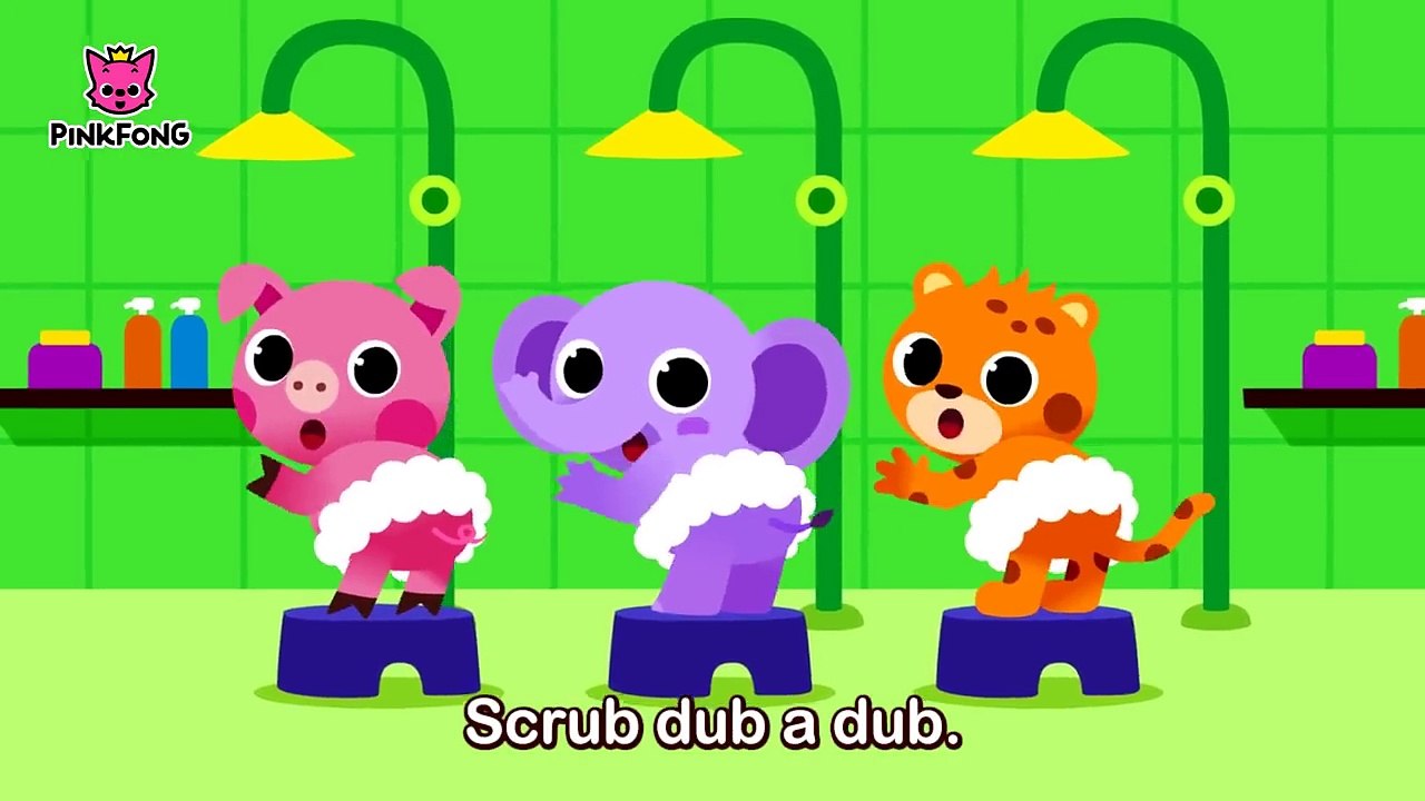 Bath Time Song_ Scrub dub a dub _ Healthy Habits _ Pinkfong Songs for Children-5BCIdBlRm4M