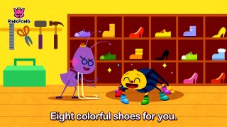 Centipedes 100 Shoes _ Bug Songs _ Pinkfong Songs for Children-JFCE8pZYDww