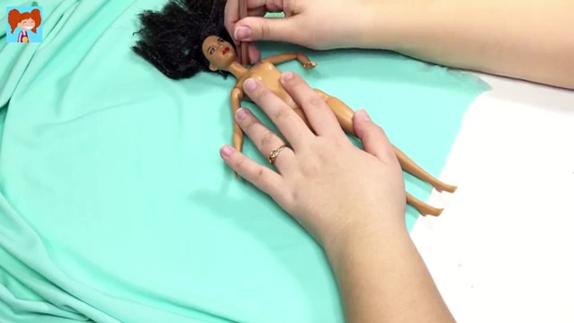 Barbie Dikişsiz Kolay Elbise Yapımı Kendin Yap Barbie Bebek Kıyafetleri  Oyuncak Yap - Dailymotion Video