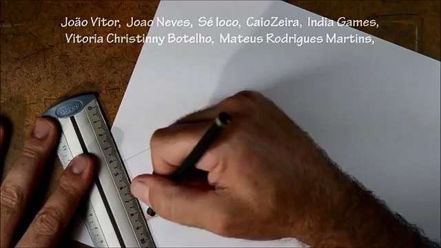 Como desenhar CUBO com estilo 3D - passo a passo