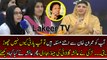 Student Asked Jaw Breaking Question to Ayesha Gulalai