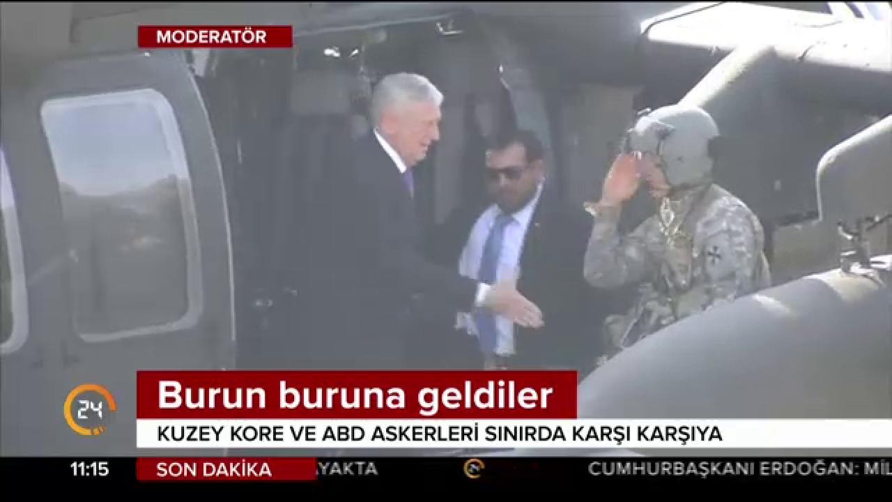 Burun buruna geldiler