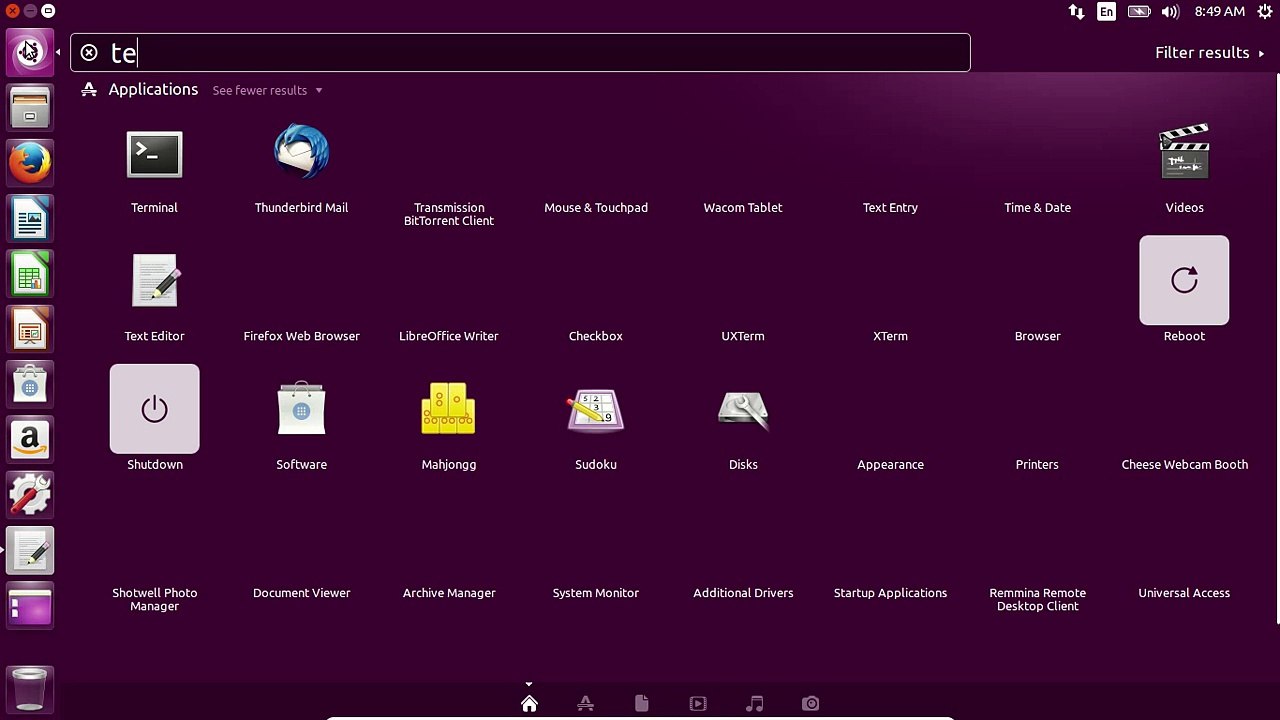 How to move the unity launcher from the left to the bottom in ubuntu 16.04