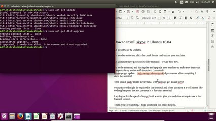 how to easily install skype in ubuntu 16.04