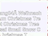 tianliang04 Weihnachtsbaum Christmas Tree Set Christmas Tree Bonsai Small Snow Christmas