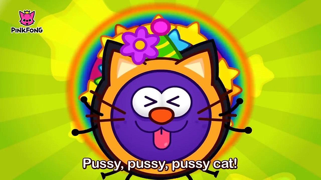 Pussy Cat, Pussy Cat _ Mother Goose _ Nursery Rhymes _ PINKFONG Songs for Children-6eT3l0OPKOw