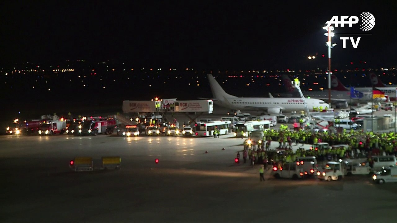 Letzter Air-Berlin-Flug am Flughafen Berlin Tegel gelandet