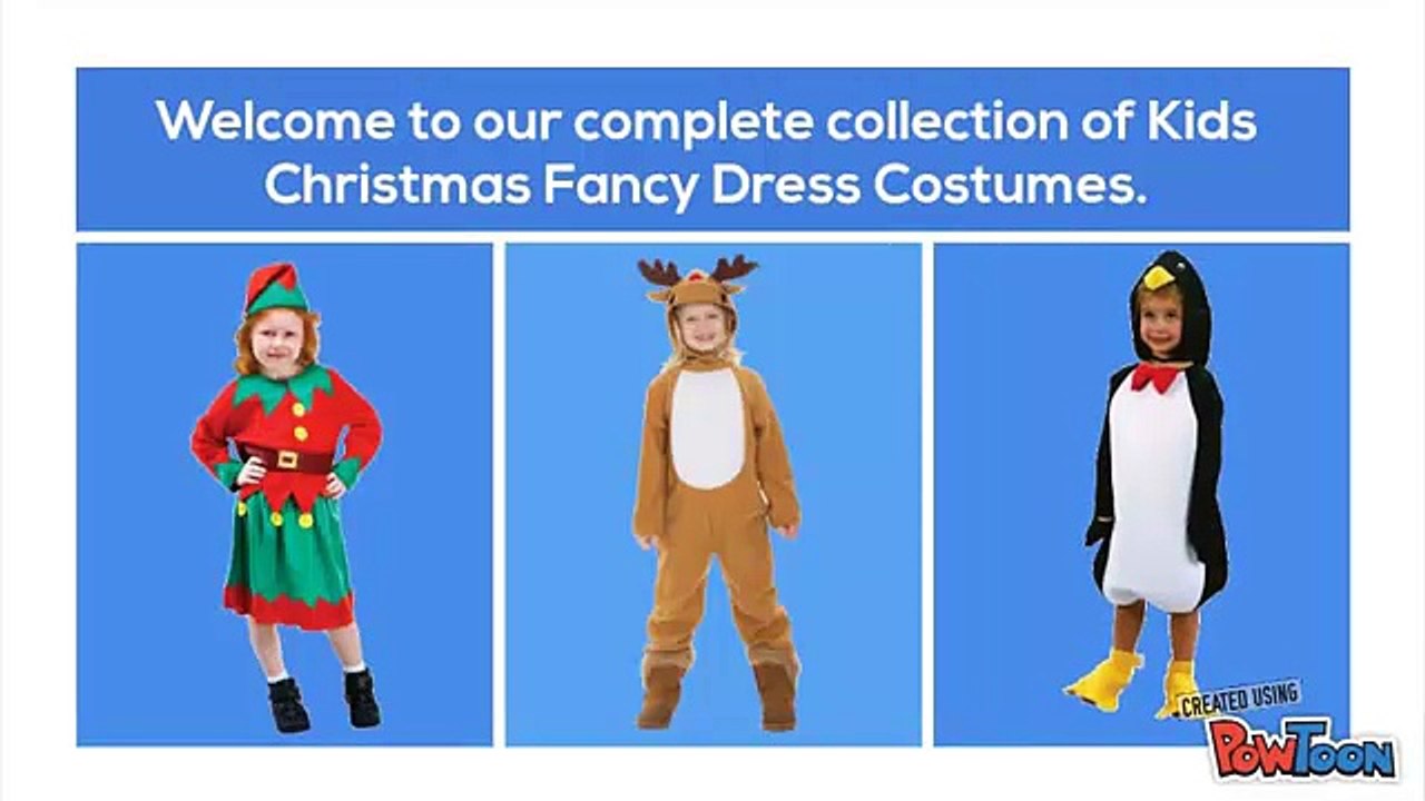 Kids Christmas Fancy Dress Costumes