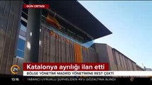 Katalonya ayrılığı ilan etti