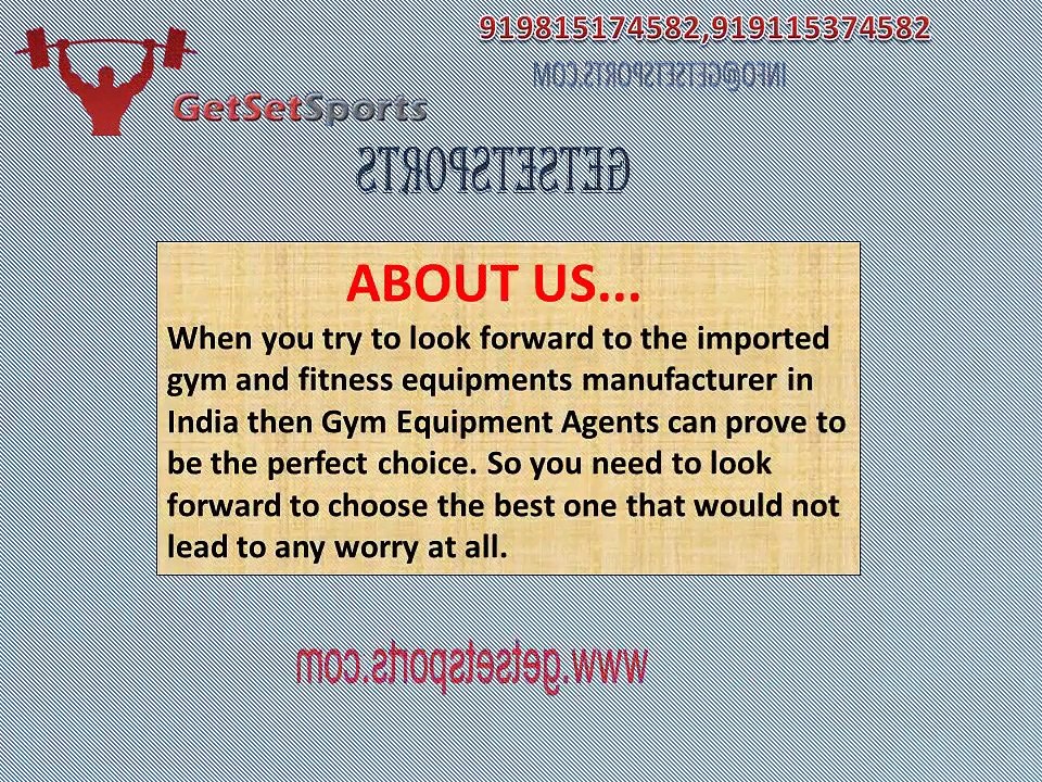 GYM Equipment Manufacturer in Delhi