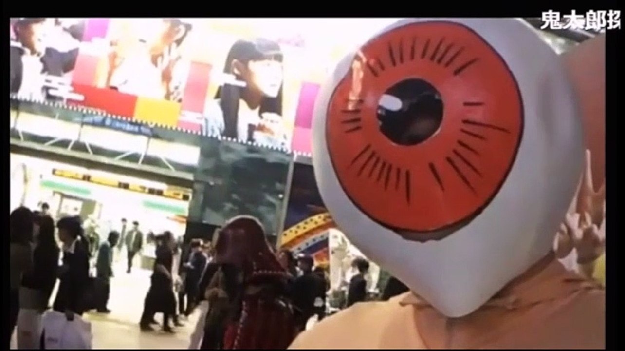 （2/2ラスト）【野田草履】コスプレして渋谷ハロウィン参加 ～ 魔人ブウーから目玉おやじにチェンジ