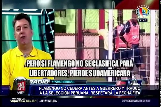 Selección Peruana: Flamengo no cederá a Paolo Guerrero y respetará la fecha FIFA