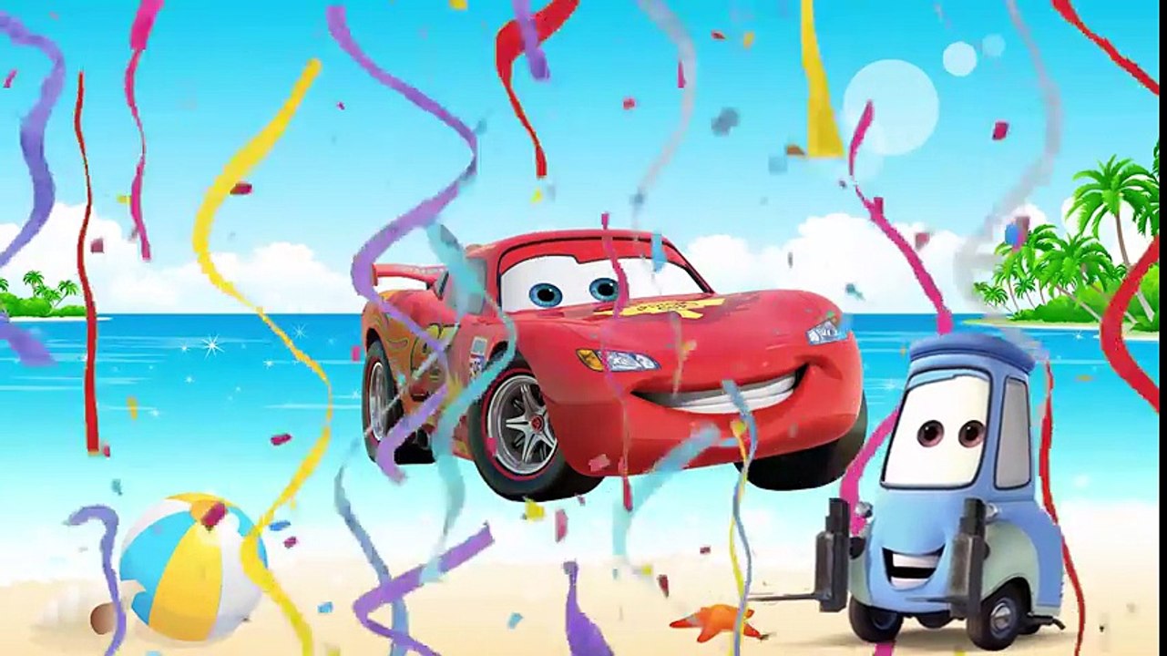 Disney Cars 3 Wrong Eyes McQueen Mater The King Vingo Finger Family Nursery Rhymes