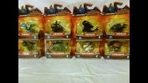 8 How to train your Dragon figures opening Defenders of Berk Night Fury Toothless