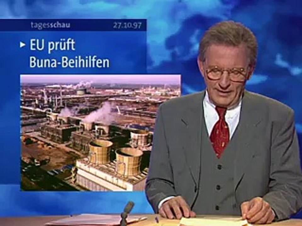 Tagesschau | 27. Oktober 1997 20:00 Uhr (mit Joachim Brauner) | Das Erste