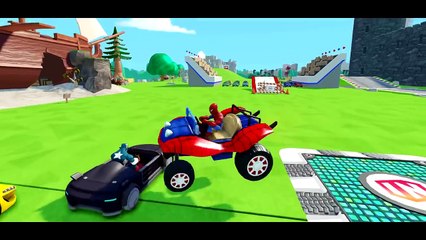 Мультфильмы Игры Человек Паук Железный Человек Капитан Америка Маквин Тачки Мультики про Машинки
