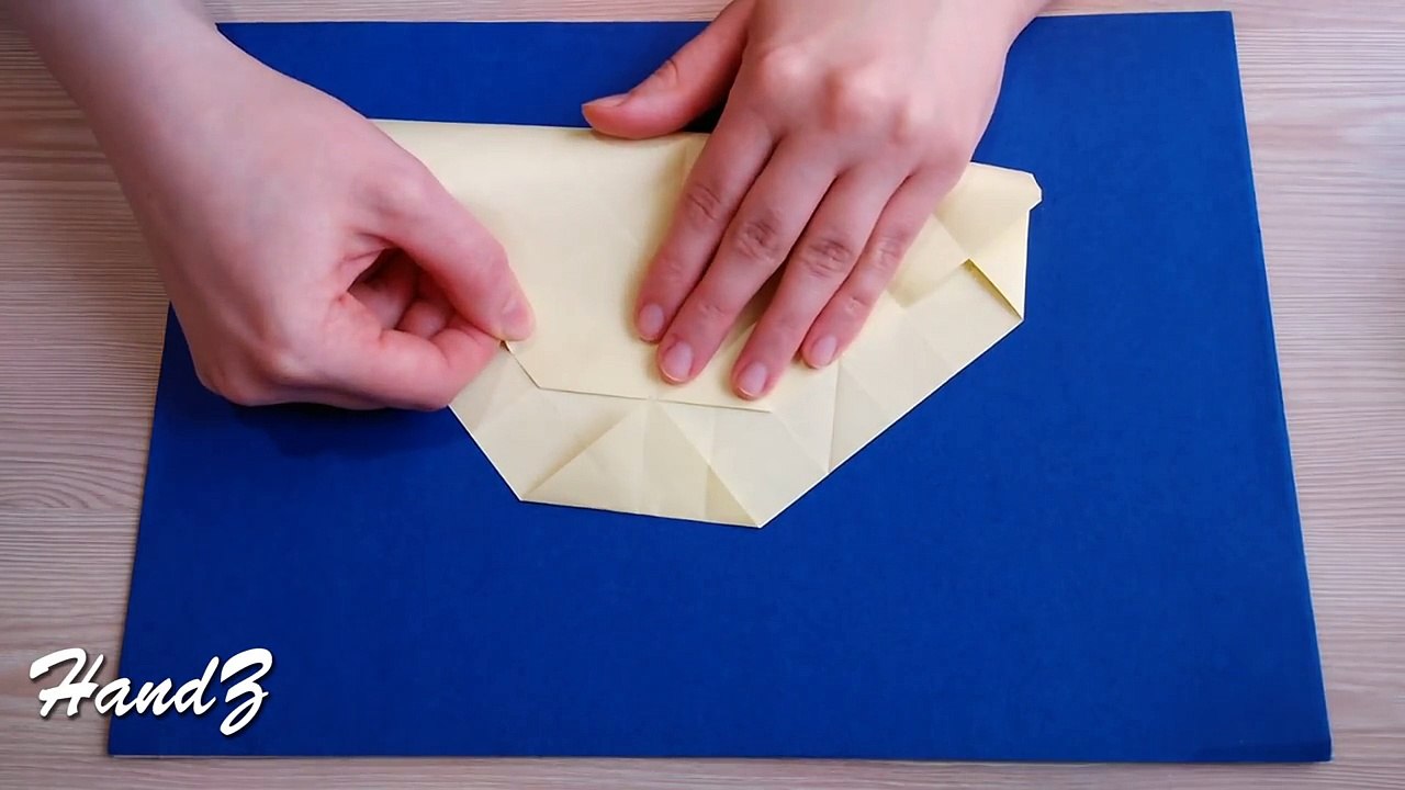 Origami rose - flower. Ideas for gift decor. Fukuyama Rose. Ideas for Christmas