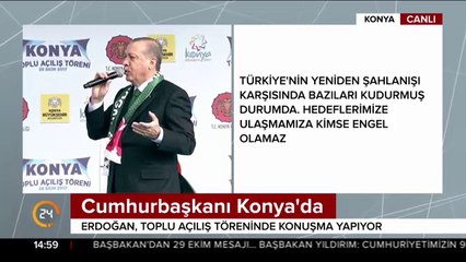 Evlatlarının alın teri ile 2023 Türkiye'sine ilk adım atacağız