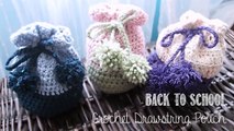 DIY ✂ Crochet Drawstring Pouch | Enchantelle