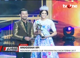 Indonesia Lawyers Club tvOne Raih Anugerah KPI 2017