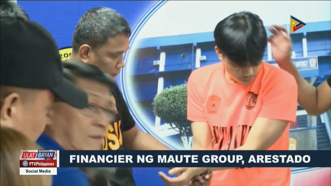Financier ng Maute group, arestado