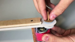 How to Make an Electric Chainsaw at Home - Amazing saw machine (Toy) - Tutorial