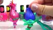 DREAMWOKS TROLLS MOVIE 2016 Poppy Branch Dj Suki Color Changing NAIL POLISH DIY Toys Compilation