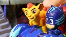 The Lion Guard Kion And PJ Masks Team Up To Rescue Lost Dog At Hyenas Hide Out Playset