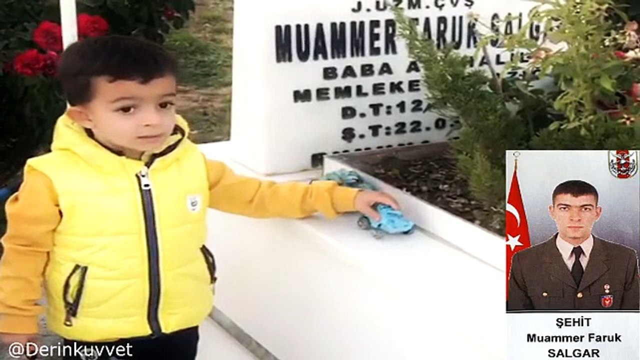 Şehidimizin oğlundan yürekleri dağlayan haykırış!