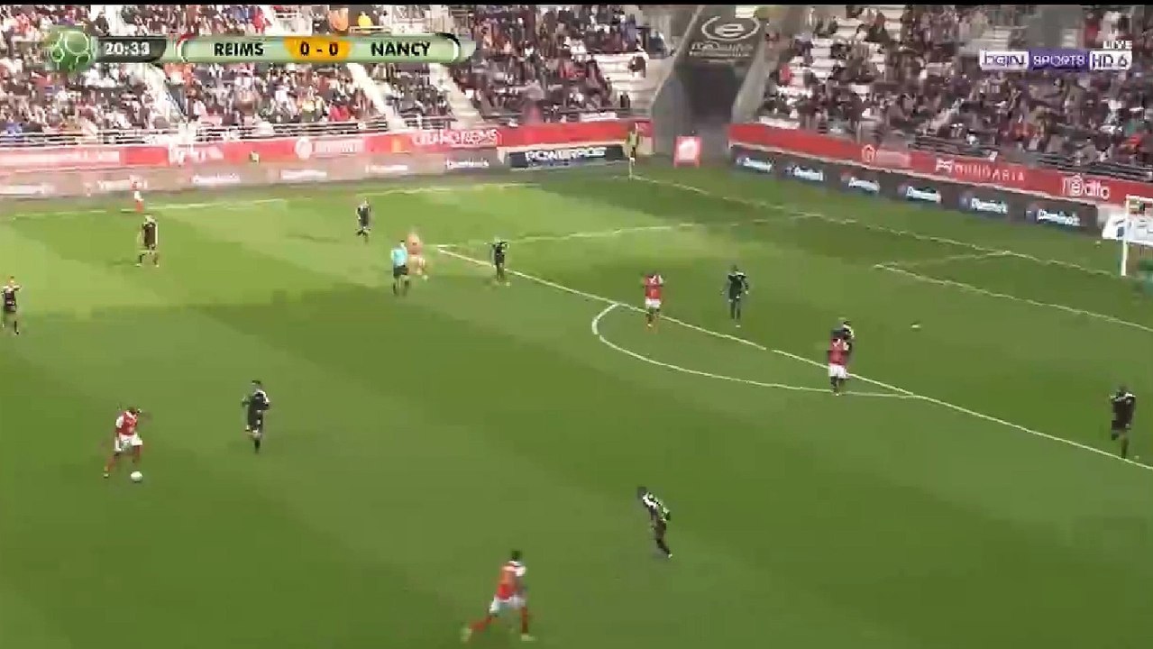 Theoson Siebatcheu Goal HD - Reims 1-0 Nancy 28.10.2017