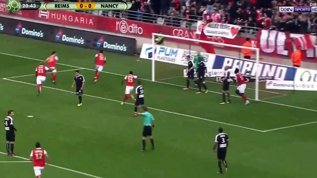 Jordan Siebatcheu Goal HD - Stade Reims 1 - 0 Nancy - 28.10.2017 (Full Replay)