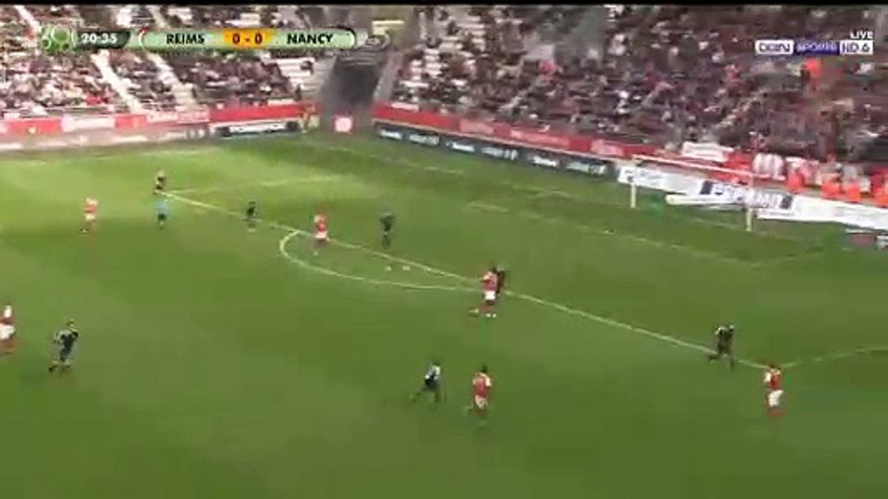 Theoson Siebatcheu Goal HD - Reims 1-0 Nancy 28.10.2017