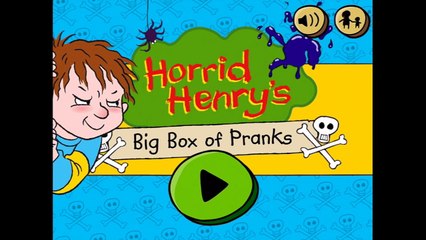 Horrid Henrys Big Box of Pranks Part 5 - iPad app demo for kids - Ellie