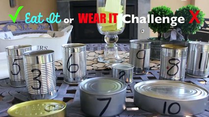 Kaelyns Eat It or Wear It Challenge!
