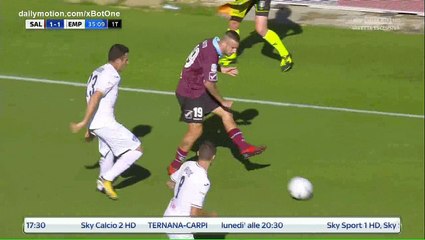 Riccardo Bocalon second Goal HD - Salernitana 2 - 1 Empoli - 28.10.2017
