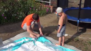 Бассейн детский INTEX (надувной). Baby pool (inflatable) Intex Vlog.