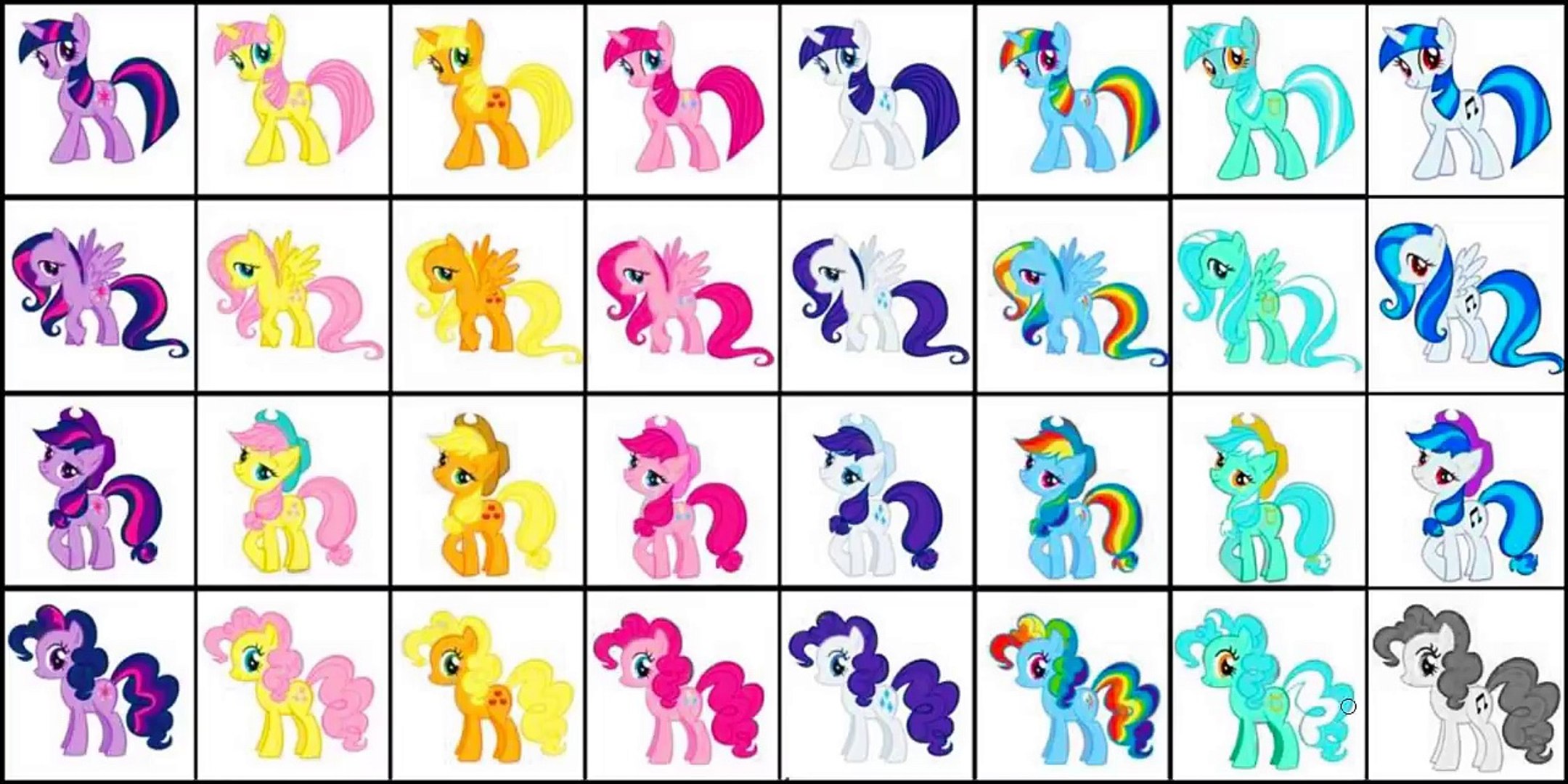 My little pony коды. Все пони. Картинки всех пони. Моя маленькая пони. Пони по.