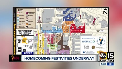 Students camping out for big ASU game