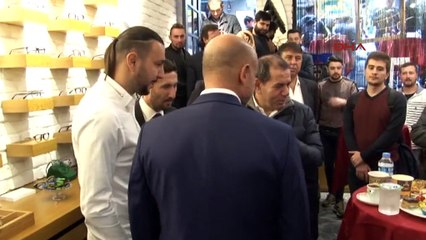 Galatasaray camiası Sabri Sarıoğu'nu yalnız bırakmadı