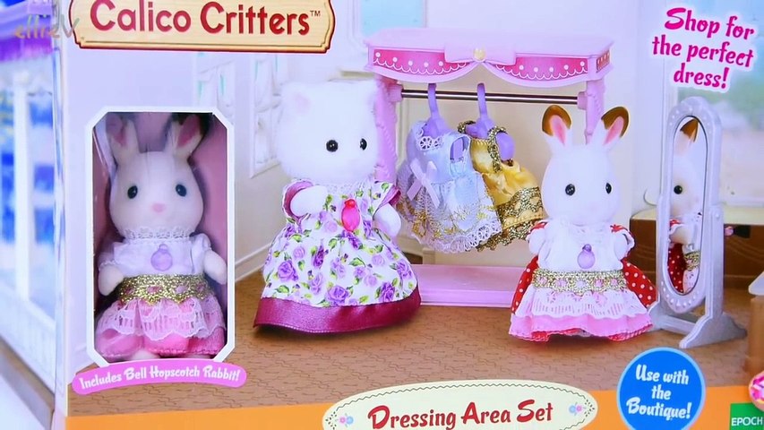 sylvanian dressing area set