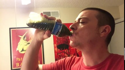 Guy Chugs Kratom