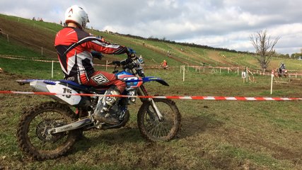 Démonstration de motocross