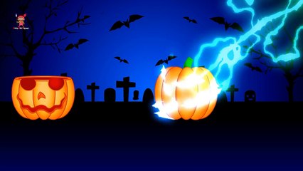 Learn Colors for Children with Halloween Pumpkin | Kids Educational Learning Toddlers Baby