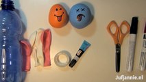 Zelf Smileys stressballen maken - stressbal maken (English subtitles available: smiley stress balls)