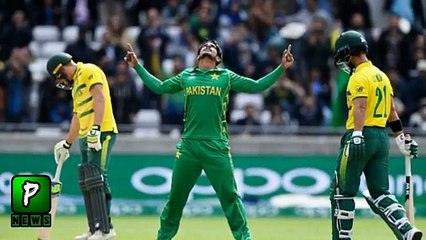 Hassan Ali Hat Trick Against Sri Lanka ODI   Pakistan Vs Sri Lanka First ODI Match In Dubai 2017
