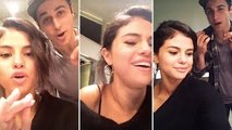 Selena Gomez Hanging Out With David Henrie On Snapchat | Full Video