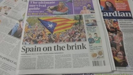 Prensa británica advierte de inestabilidad en Europa creada por Cataluña